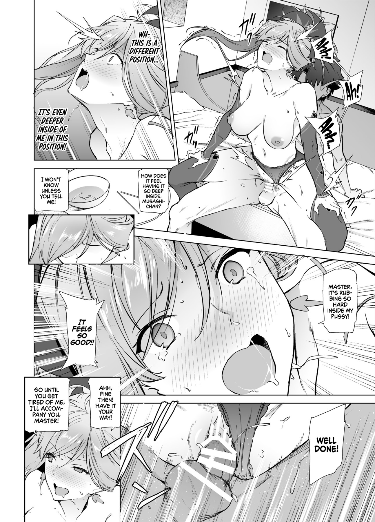 Hentai Manga Comic-It's Not Over Yet, Musashi-chan.-Read-19